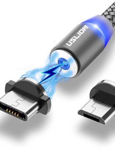 Magnetic USB Fast Charging Micro / Type C Cable