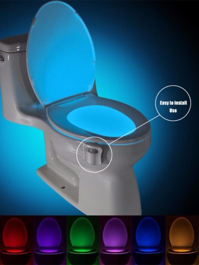 Smart Toilet Seat Motion Sensor Night Light