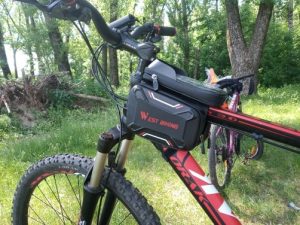 Waterproof Bicycle Touch Screen Bag photo review