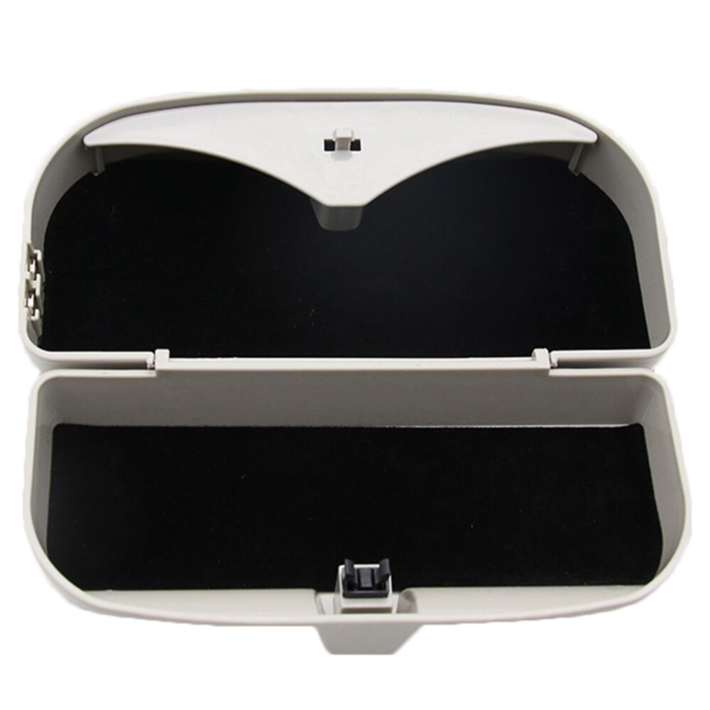 Multifunction Car Sun Visor Car Sunglasses Box Magnetic Setting For Vehicle Coin Car Card Clip Auto Sunglasses Holder Case