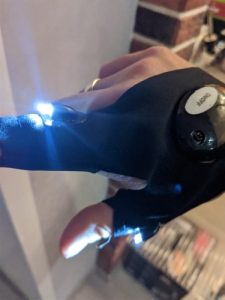Waterproof LED Light Work Gloves photo review
