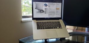 Adjustable Aluminum Laptop Stand photo review