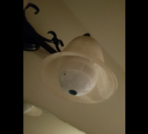 Panoramic Security Bulb Camera photo review