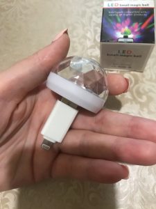 Mini USB Disco Light photo review