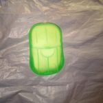 Portable Hand-Washing Soap Paper (5 Packs/100 Sheets) photo review