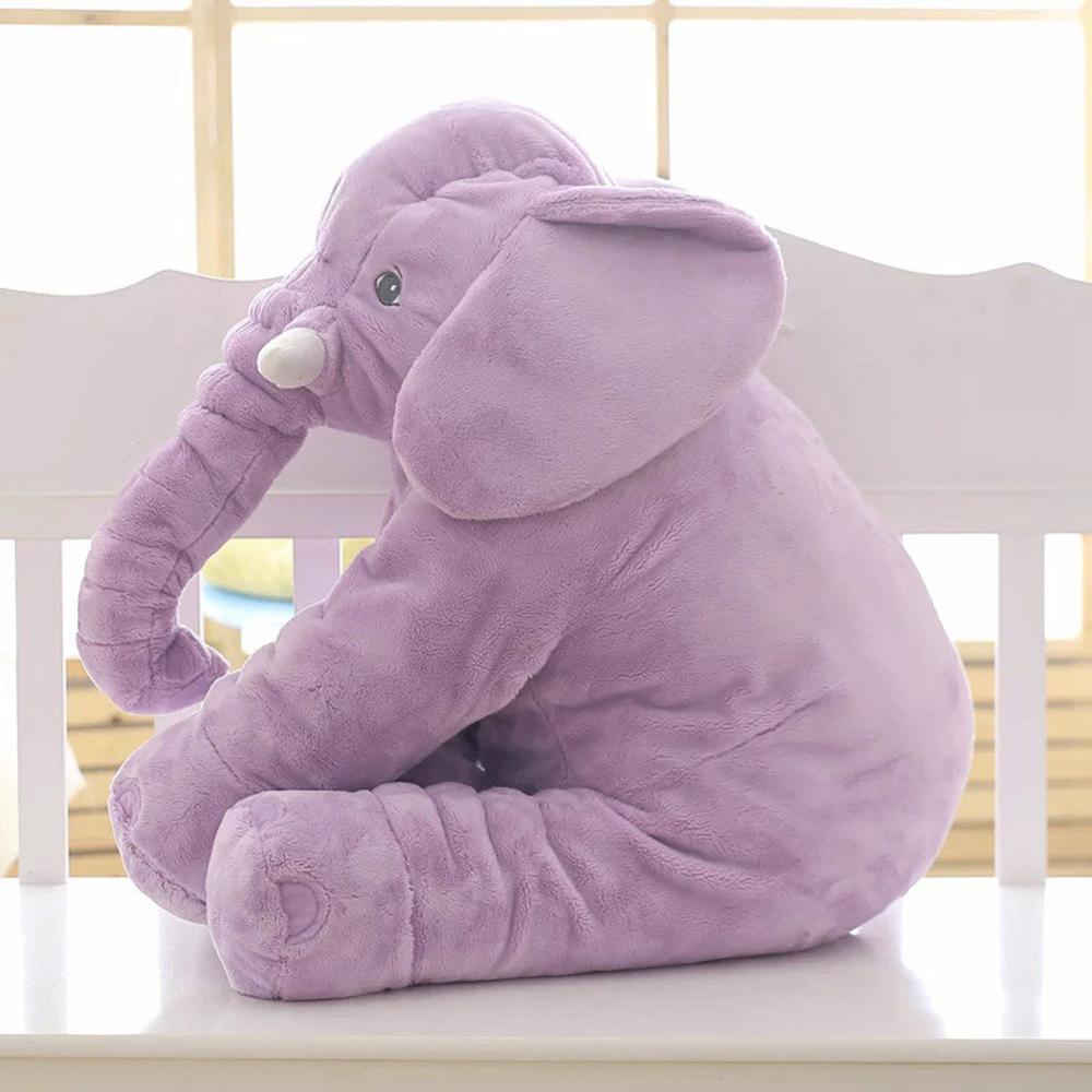 40/60cm Infant Plush Elephant Soft Appease Elephant Playmate Calm Doll Baby Toy Elephant Pillow Plush Toys Stuffed Doll